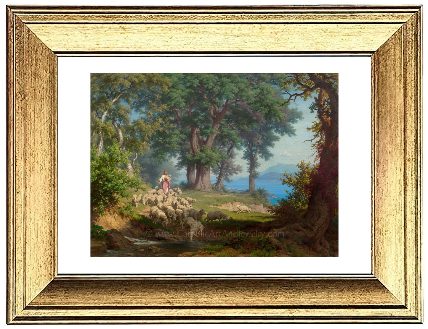 The Good Shepherd – 5 sizes – Robert Zünd – Catholic Art Print