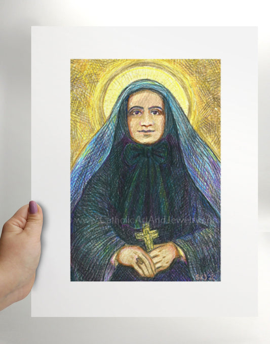 Saint Frances Xavier Cabrini Art Print