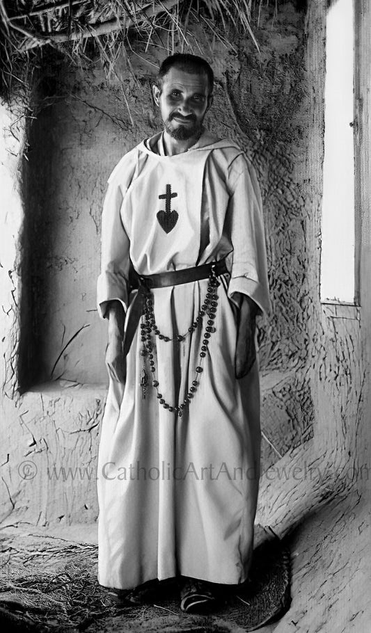 Bl. Charles de Foucauld, c. 1907 – Exclusive Photo Restoration – Catholic Art Print – Archival Quality – Catholic Gift - Catholic Art and Jewelry