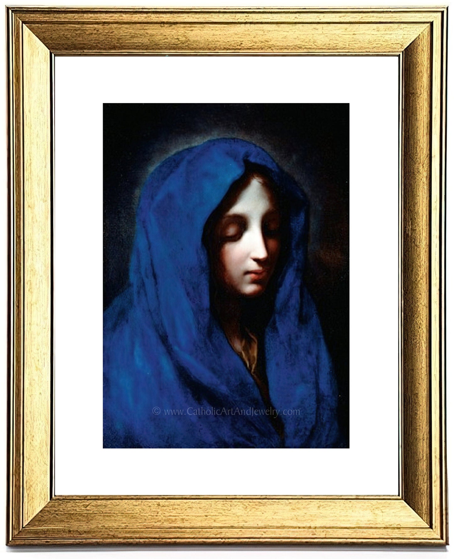 Blue Madonna– 4 sizes – Carlo Dolci – Catholic Art Print – Archival Quality - Catholic Art and Jewelry