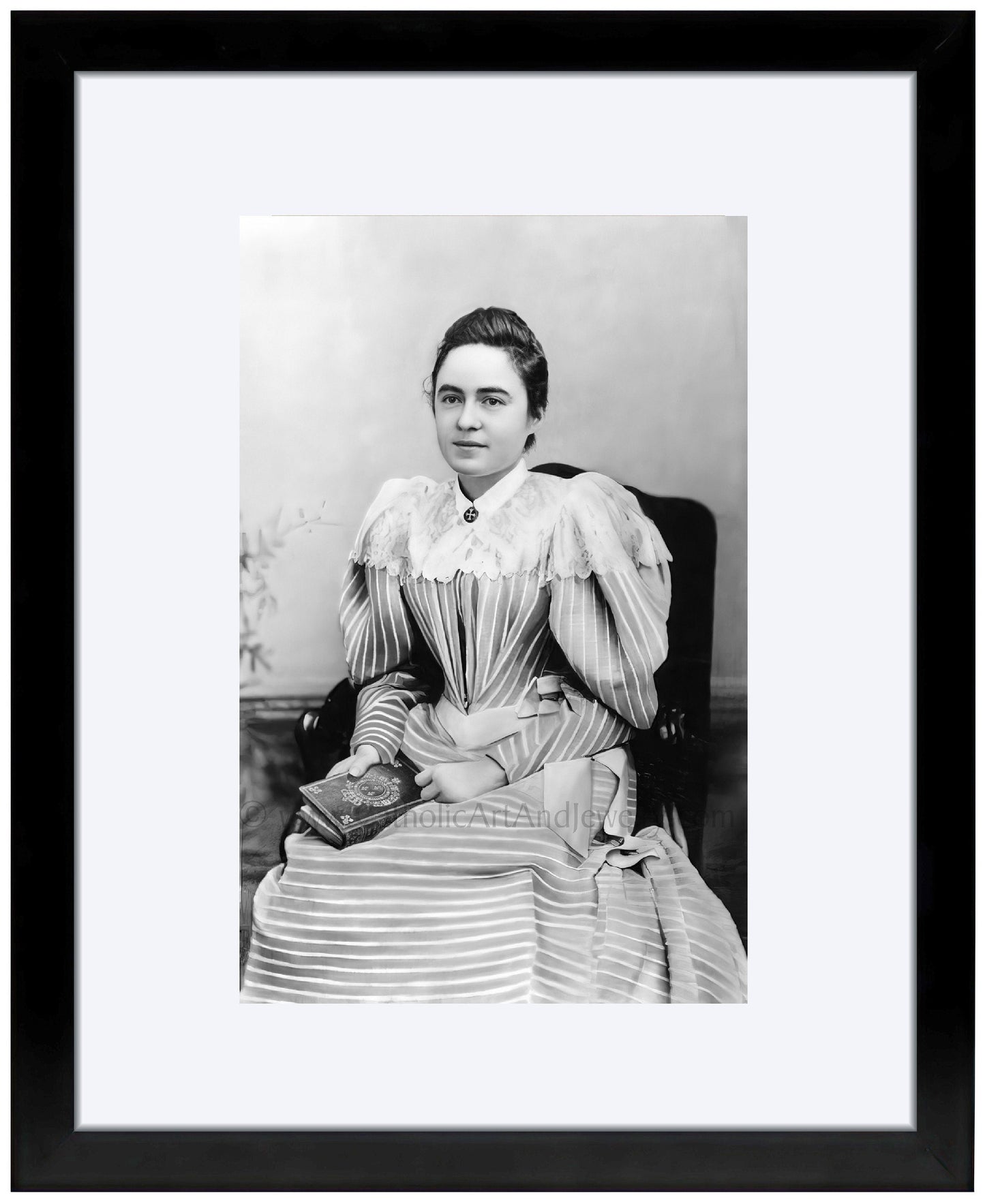 Celine Martin–St Therese's Sister – Exclusive Photo Restoration – Catholic Gift – Catholic Art Print - Catholic Art and Jewelry