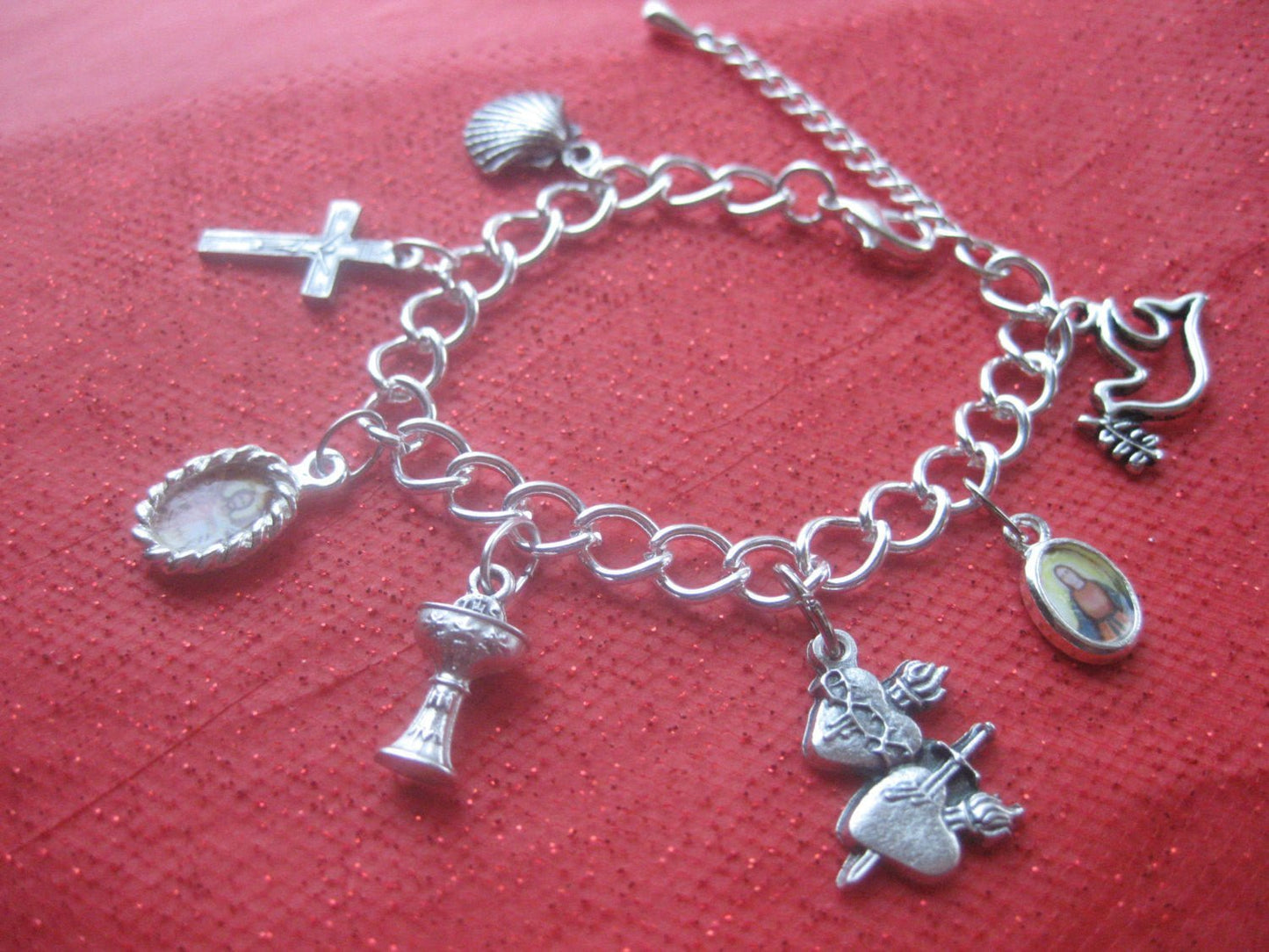 Confirmation Charm Bracelet - Catholic Art and Jewelry