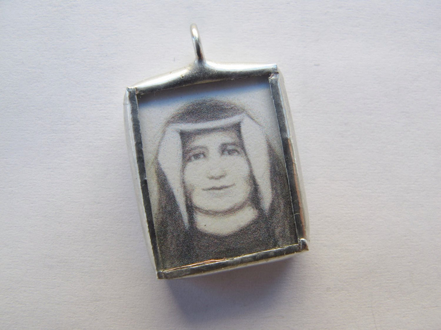 Divine Mercy and St Faustina Double Sided Medal - Catholic Art and Jewelry