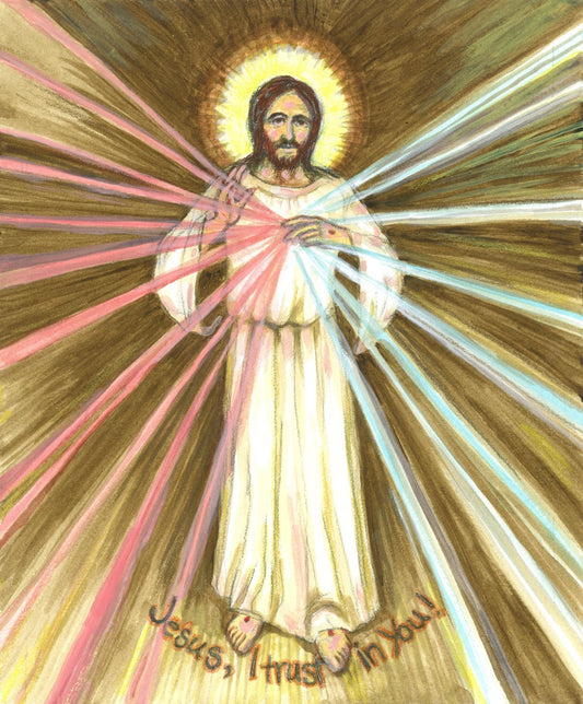 Divine Mercy Art Print - Catholic Art and Jewelry