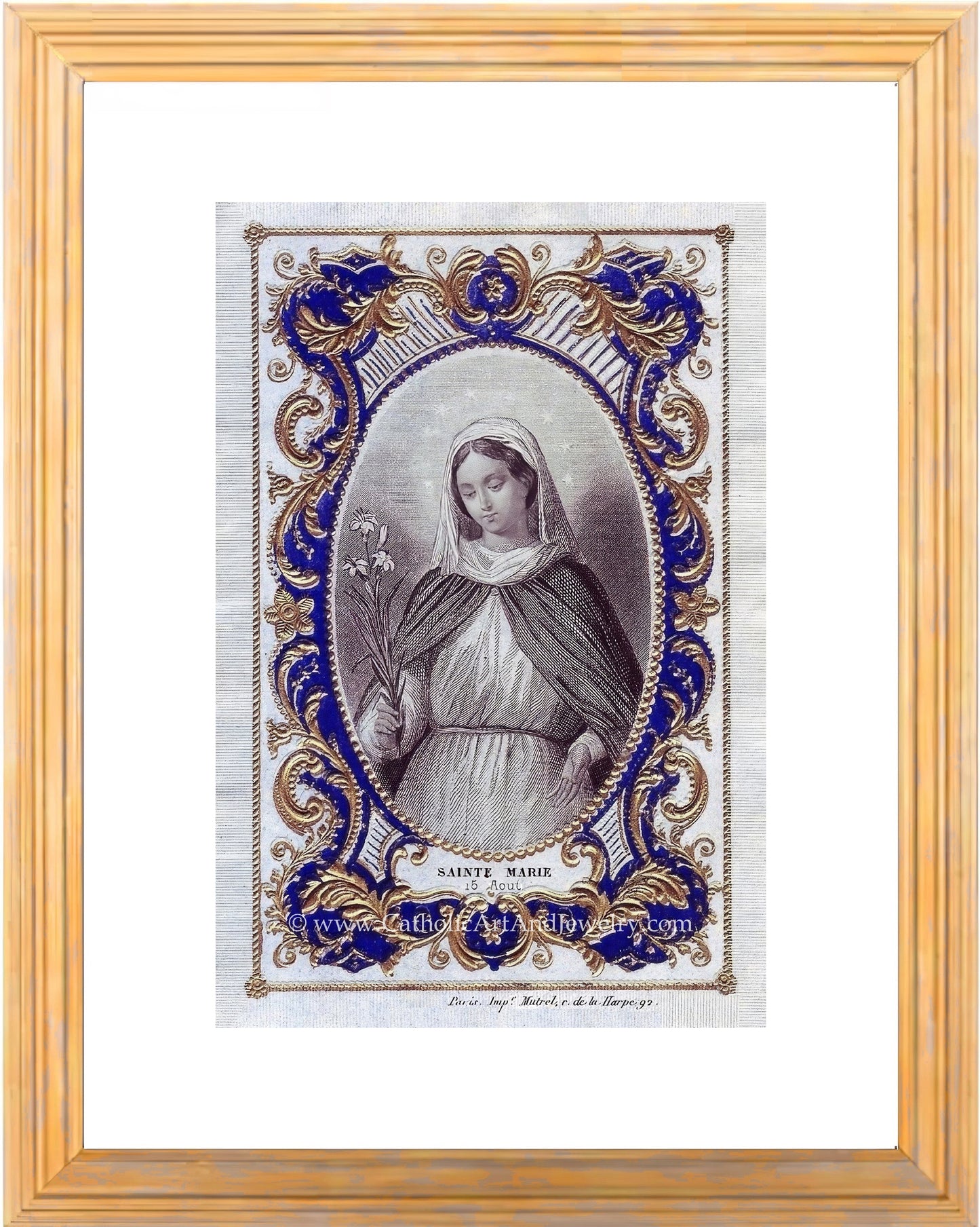 a picture of a woman in a frame