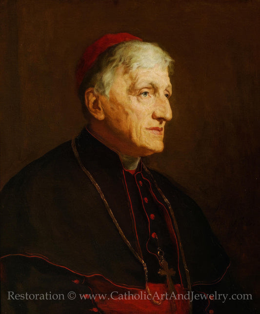 New! St. John Henry, Cardinal Newman– Catholic Art Print – Catholic Gift  –