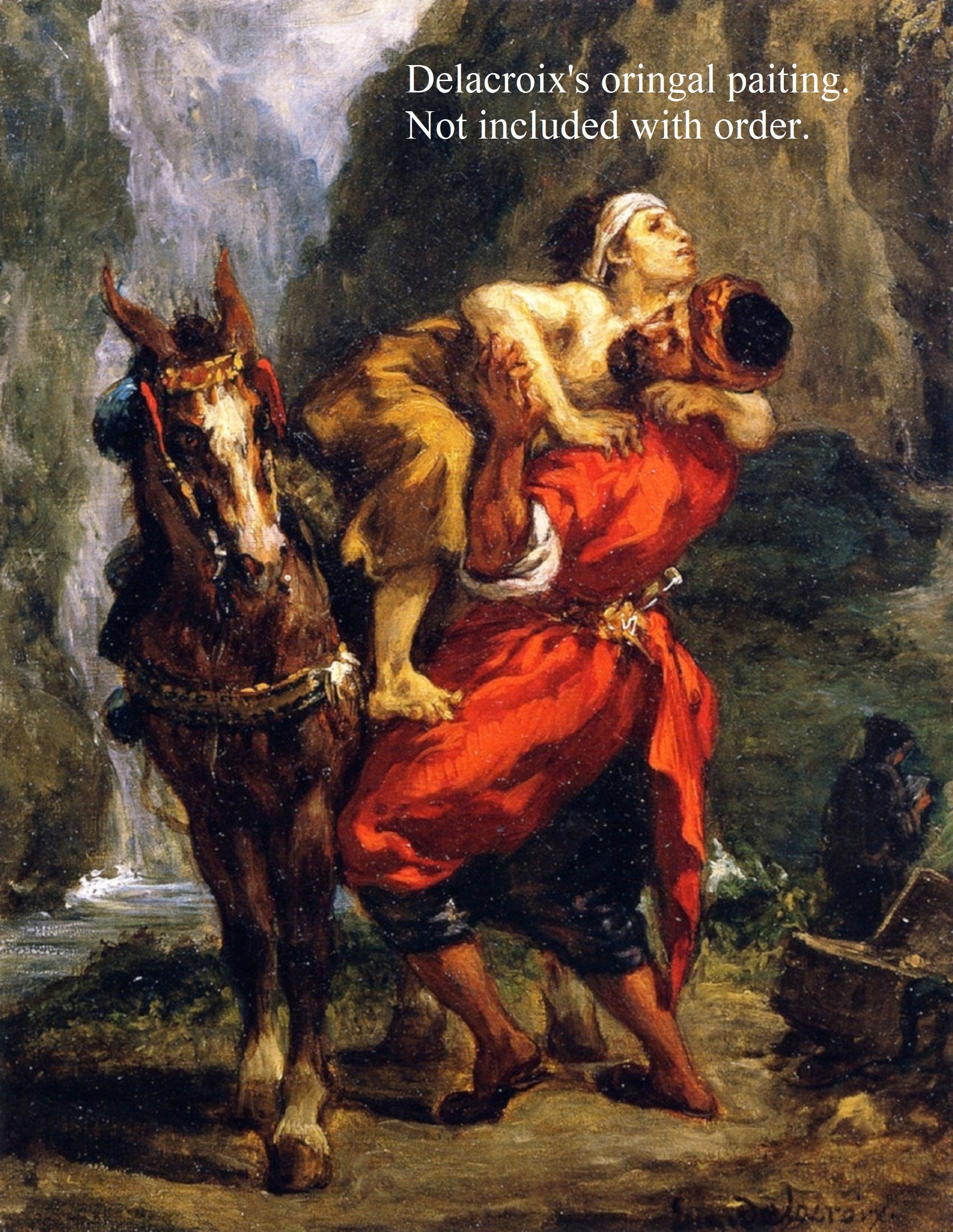 The Good Samaritan After Delacroix Vincent van Gogh Catholic