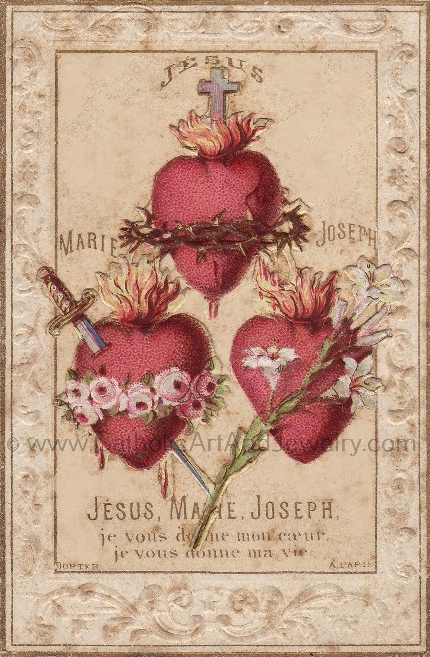 Hearts of the Holy Family – Including the Chaste Heart of St. Joseph ...